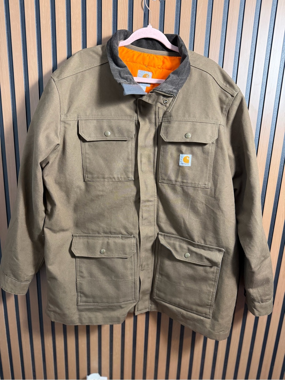 Carhartt Field Coat 3M Thinsulate Insulated 103289-205 Quilt Lined Size XL NWOT